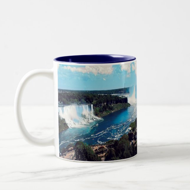 Tasse 2 Couleurs CHUTES NIAGARA - voir (Gauche)