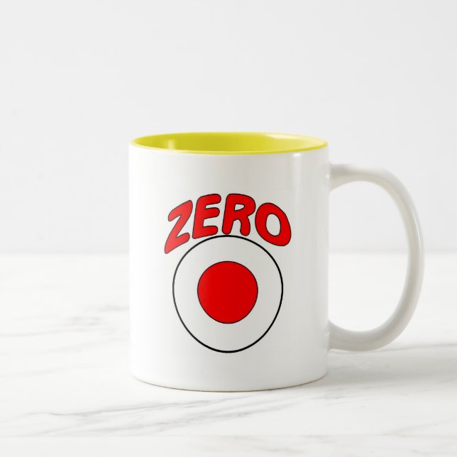 Tasse 2 Couleurs Cible rouge (Droit)