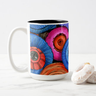 Tasse 2 Couleurs Circular