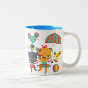 Tasse 2 Couleurs Cirque Cuties