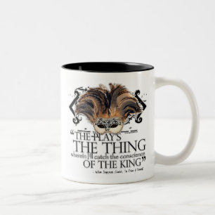 Tasse 2 Couleurs Citation de jeu de Hamlet