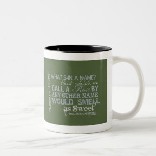 Tasse 2 Couleurs Citation de nom Roméo et Juliette