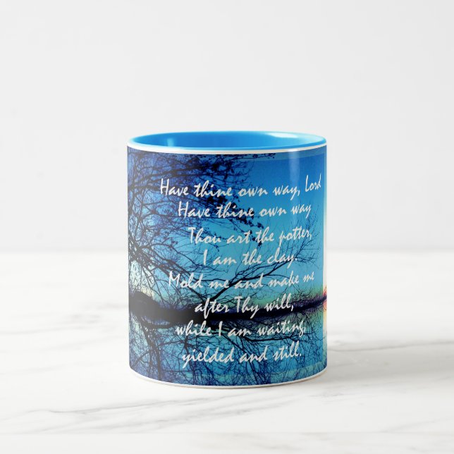 Tasse 2 Couleurs Citation inspirée de Christian Hymn (Centre)