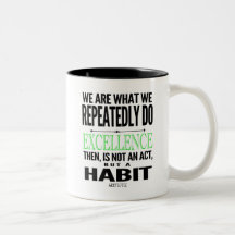 Citation motivationnelle Typographie noir/chaux