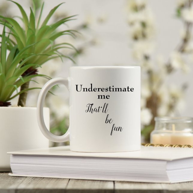 Tasse 2 Couleurs Citation sarcastique drôle café café idée cadeau (Créateur téléchargé)