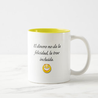 Tasse 2 Couleurs Citations d'Espagnol
