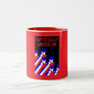 Tasse 2 Couleurs Citoyenneté américaine accordée