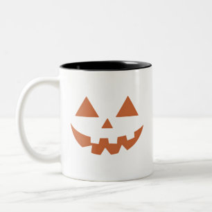 Tasse 2 Couleurs Citrouille d'Halloween Jack O'Géant