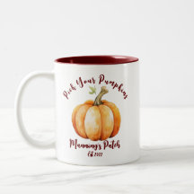 Citrouille personnalisé