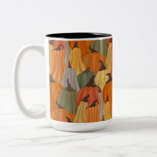 Tasse 2 Couleurs Citrouilles cosy