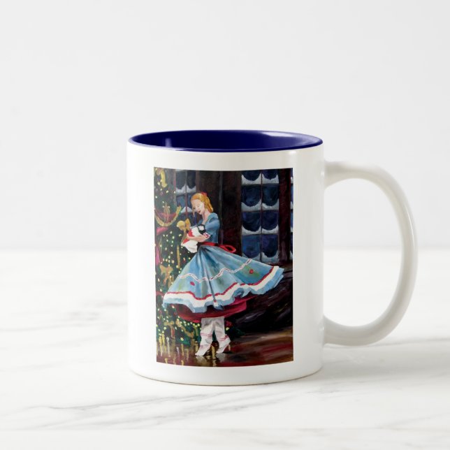 Tasse 2 Couleurs Clara et son casse-noix (Droit)