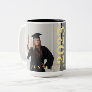 Tasse 2 Couleurs classe 2025, classe 2026 graduation