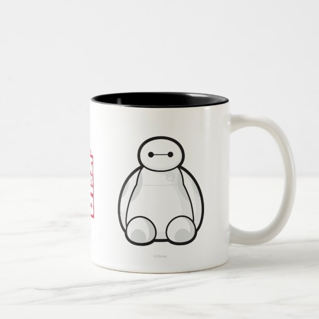 Tasse 2 Couleurs Classic Baymax Sitting Graphic (Droit)