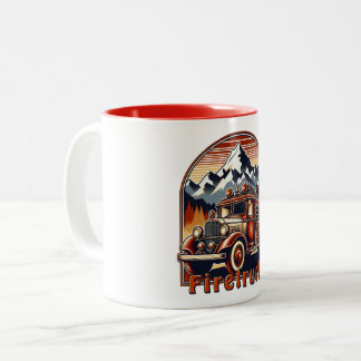 Tasse 2 Couleurs Classic Fire Truck