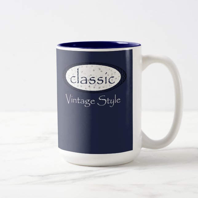 Tasse 2 Couleurs classique (Droit)