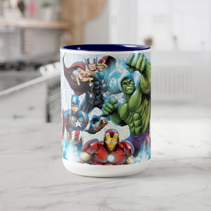 Tasse 2 Couleurs Classique Avengers   Avengers Prêts À Attaquer