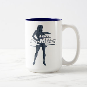 Tasse 2 Couleurs Classique Avengers   Graphique de la veuve noire "