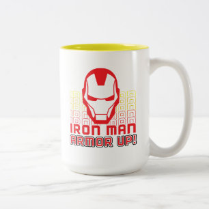 Tasse 2 Couleurs Classique Avengers   Iron Man "Armor Up" Art