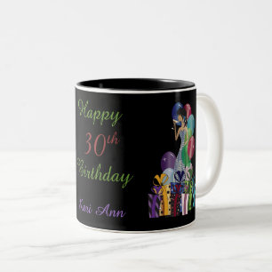 Tasse 2 Couleurs Classique Diva fille   Anniversaire