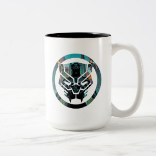 Tasse 2 Couleurs Classiques Avengers Black Panther au Wakanda