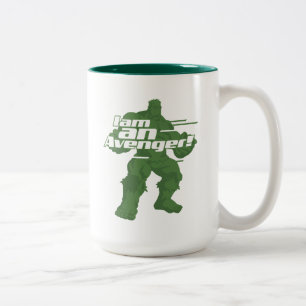 Tasse 2 Couleurs Classiques Avengers Graphique "Je suis" Hulk