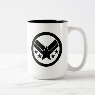 Tasse 2 Couleurs Classiques Avengers   Icône War Machine