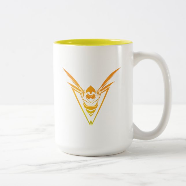 Tasse 2 Couleurs Classiques Avengers | L'emblème de la Guêpe (Droit)