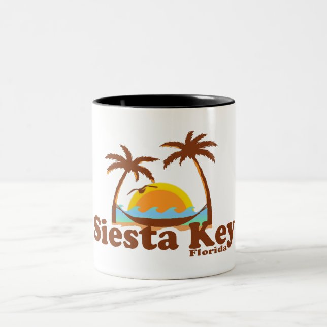 Tasse 2 Couleurs Clé de sièste (Centre)