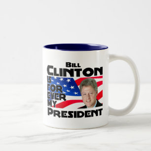 Tasse 2 Couleurs Clinton pour toujours