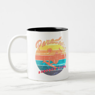 Tasse 2 Couleurs Club de surf Summerfun-Plage météo