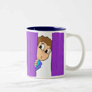 Tasse 2 Couleurs Club de théâtre scolaire Stage Fright