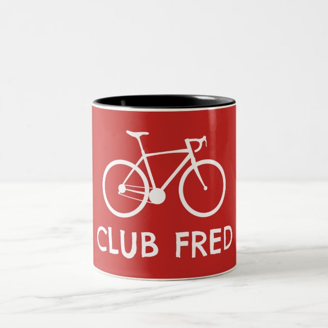 Tasse 2 Couleurs Club Fred Cycling (Centre)