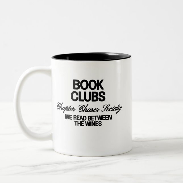 Tasse 2 Couleurs Clubs de livres (Gauche)