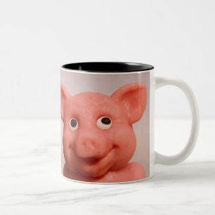 Tasse 2 Couleurs Cochon de poêle 001