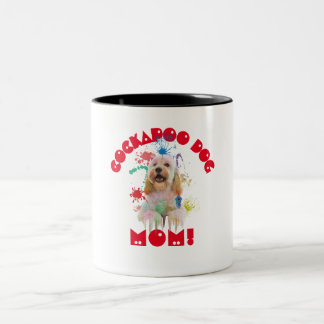 Tasse 2 Couleurs Cockapoo Maman Amoureux des chiens Meilleur Chien