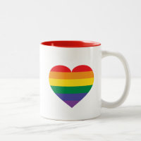 Coeur arc-en-ciel