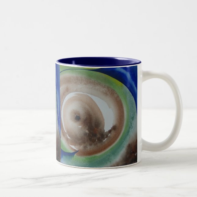 Tasse 2 Couleurs coeur énergétique (Droit)