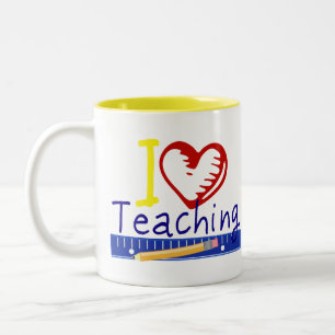 Tasse 2 Couleurs (Coeur) enseignement I