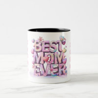 *~ Coeurs de la Fête des Mères Coeurs Fleurs 3D AP
