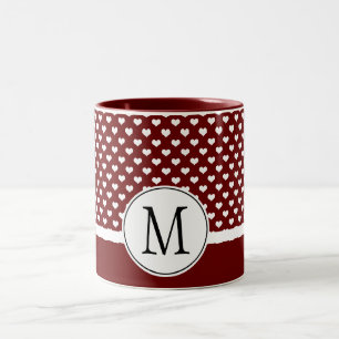 Tasse 2 Couleurs Coeurs doux