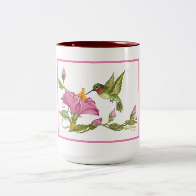 Tasse 2 Couleurs Colibri (Centre)
