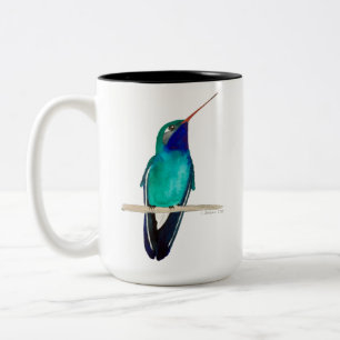 Tasse 2 Couleurs Colibri à bec large