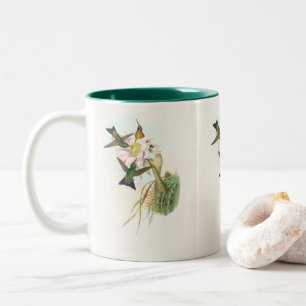 Tasse 2 Couleurs Colibri à pattes enflammées de John Gould