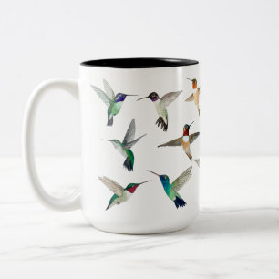 Tasse 2 Couleurs Colibri de l'Amérique du Nord