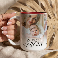 Collage de photos de maman, premier cadeau souveni