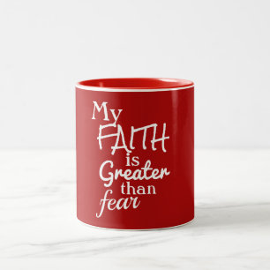 Tasse 2 Couleurs Collection de dons de foi -