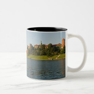 Tasse 2 Couleurs Colline de Wawel avec château royal et cathédrale,