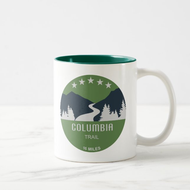 Tasse 2 Couleurs Columbia Trail New Jersey (Droit)