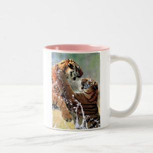 TASSE 2 COULEURS COMBATTRE LES TIGRES