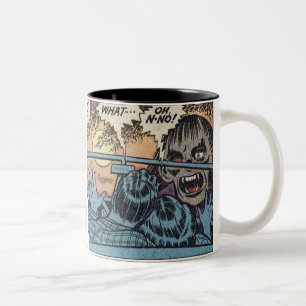 Tasse 2 Couleurs Comique vintage classique d'horreur